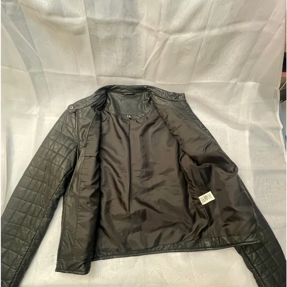 MAX Jeans black textured jacket size medium - Picture 2 of 13